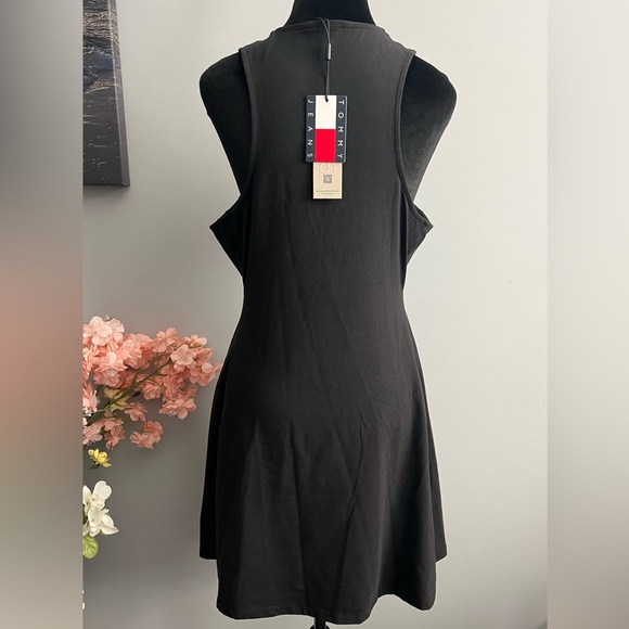 Tommy Hilfiger Women’s Black Sleeveless Tank Dress Size Medium - Picture 4 of 7
